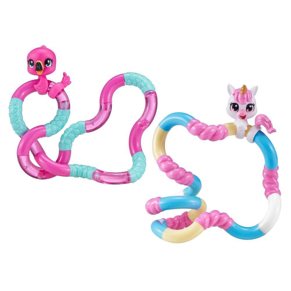 Brinquedo Fidget TANGLE Jr. Pets UBA The Unicorn e Linky Flaming
