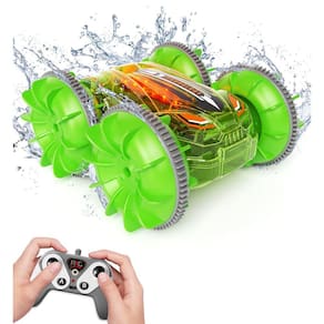 Carro RC 28°C anfíbio 4WD todo-terreno impermeável para crianças de 6 a 13 anos