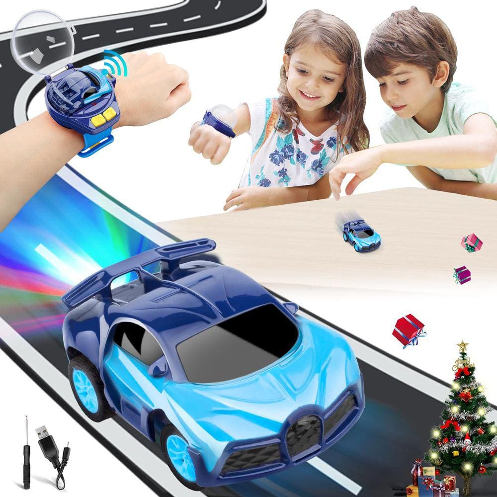 Mini relógio de brinquedo de controle remoto Car M&HONG para crianças de 3 a 12 anos