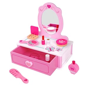 Estação de maquiagem Fat Brain Toys Pretend & Play, de 3 a 5 anos