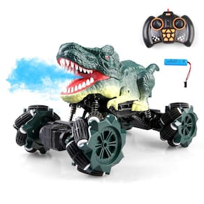 Dinosaur Car Ealingmoon com controle remoto para meninos de 8 a 12 anos