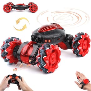 Carro de acrobacias RC BIRANCO. Gesture Sensing Christmas Red 2,4 GHz 4