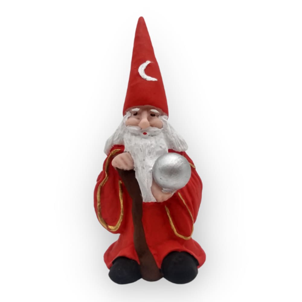 Mago Merlin Pequeno - Vermelho
