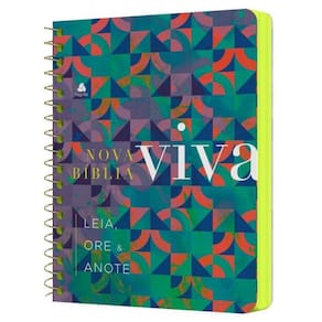 Nova Bíblia Viva Leia, Ore E Anote Nova Vida Abas Adesivas E