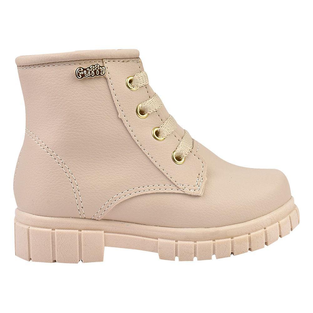 Coturno Botinha Infantil Menina Cano Baixo Leve