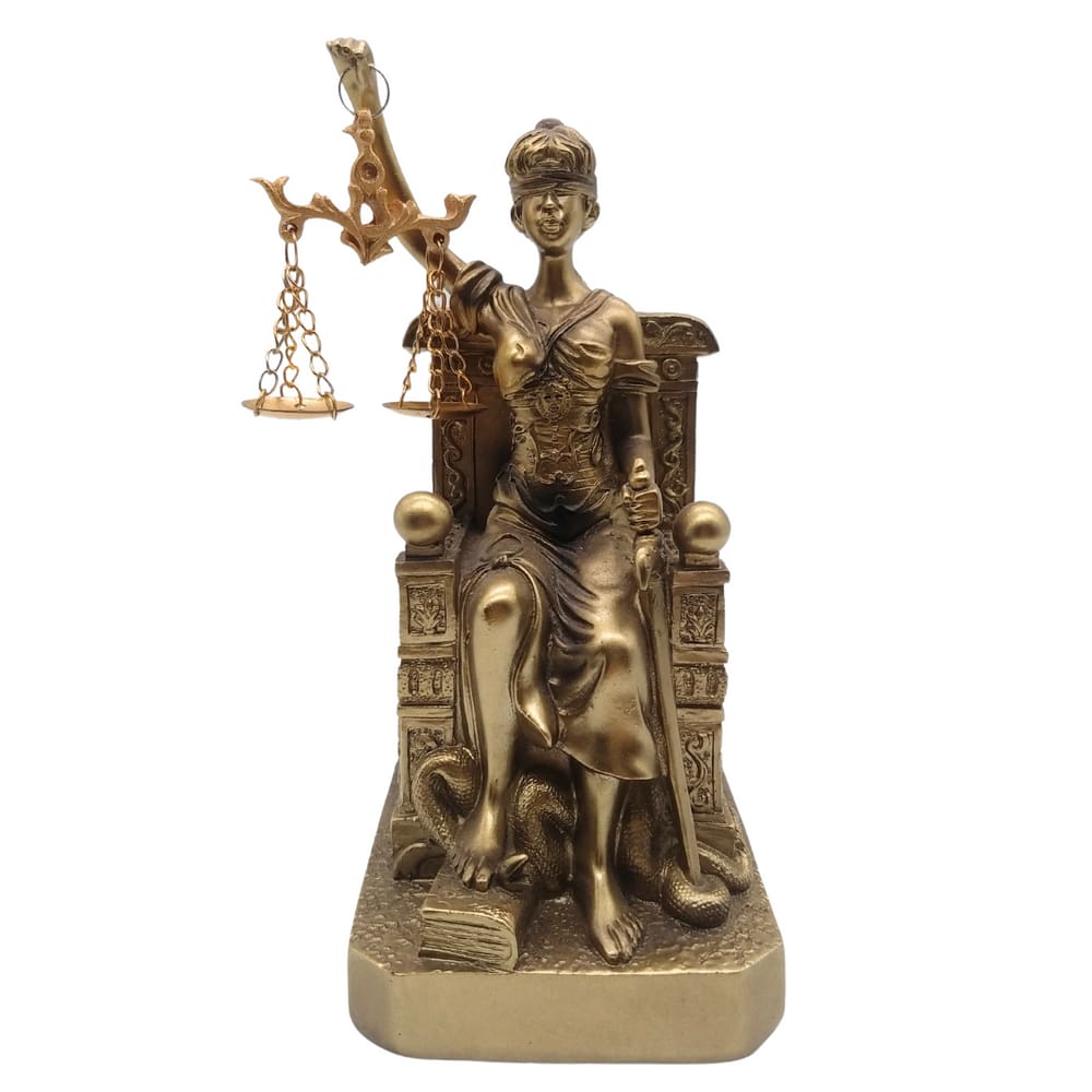 Dama da Justiça Dourado