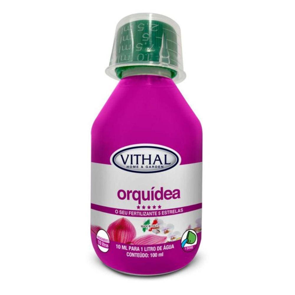 Adubo Líquido Concentrado Orquídeas (100ml) VITHAL