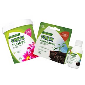 KIT Adubos para Flores + Enraizador FORTH