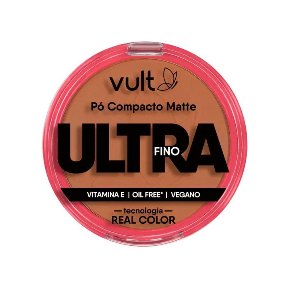 Pó Compacto Vult Matte Ultra Fino - V480