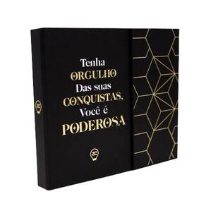 Caderno Planner Capa Dura 19X16,5CM Mulher Poderosa 10072339 ZonaCriativa