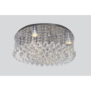 Lustre De Acrílico Para Sala De Jantar Com 20cm De Altura
