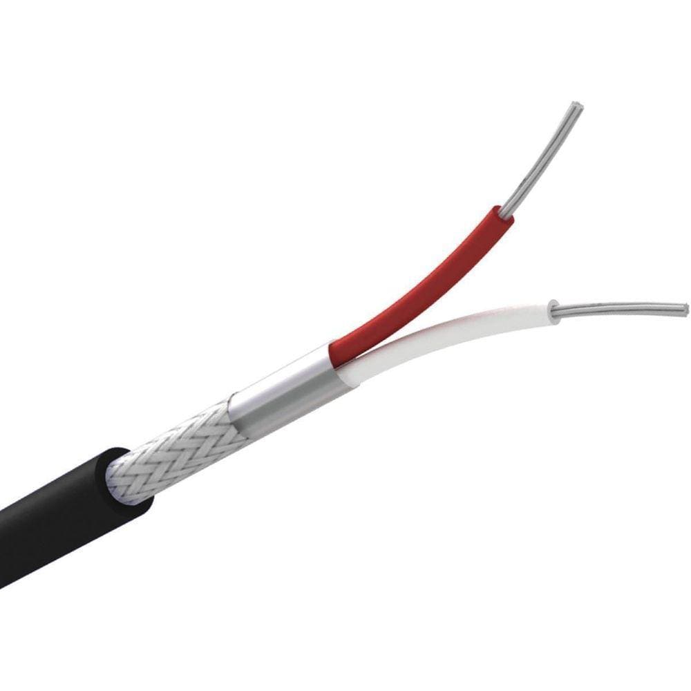 Cabo De Microfone 0,20 Mm 100 Metros Sc20 Preto F018