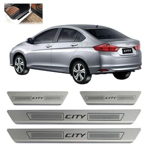 Kit Soleira De Porta Aço Inox Escovado Honda City