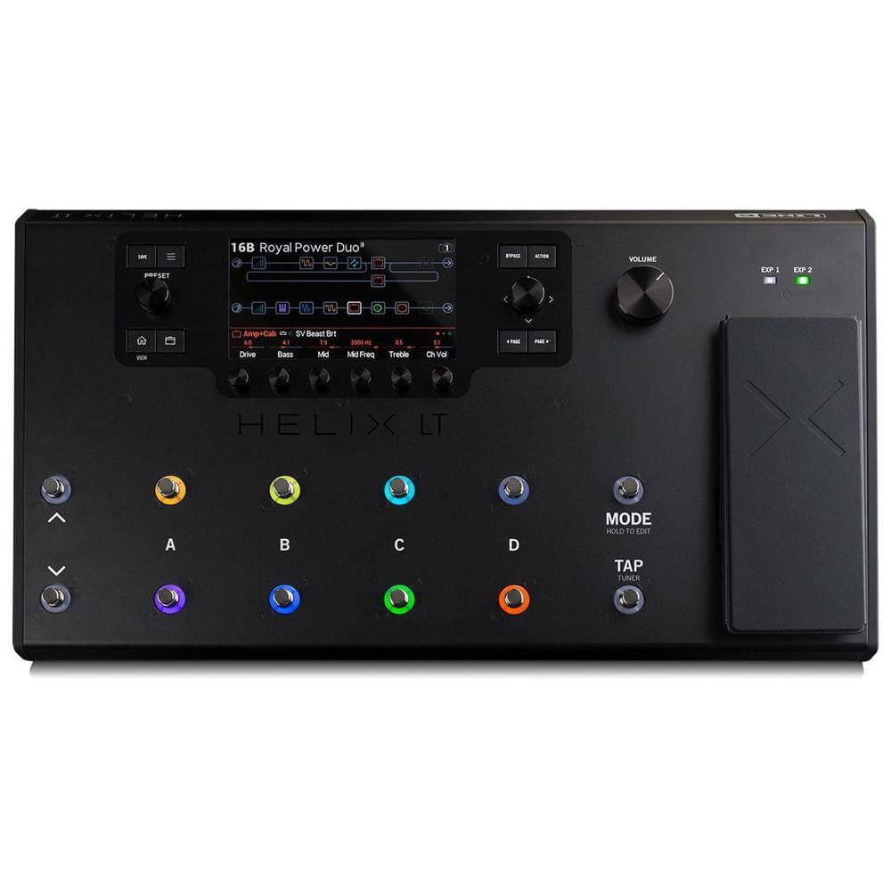 Pedaleira Line6 Helix Lt Para Guitarra