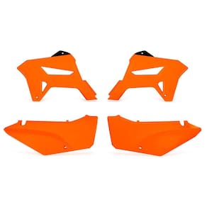 Kit Aletas Tampas Laterais Biker Xr 250 Tornado 2001 A 2008