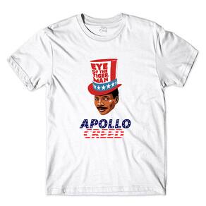 Camiseta Apollo Creed Do Filme Rocky Um Lutador