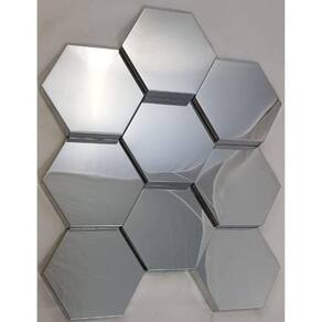 Pastilha de Metal Glass Mosaic  ax 31 Prata