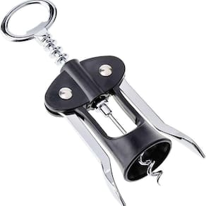 Saca Rolhas Manual Em Aço Inox Imporiente