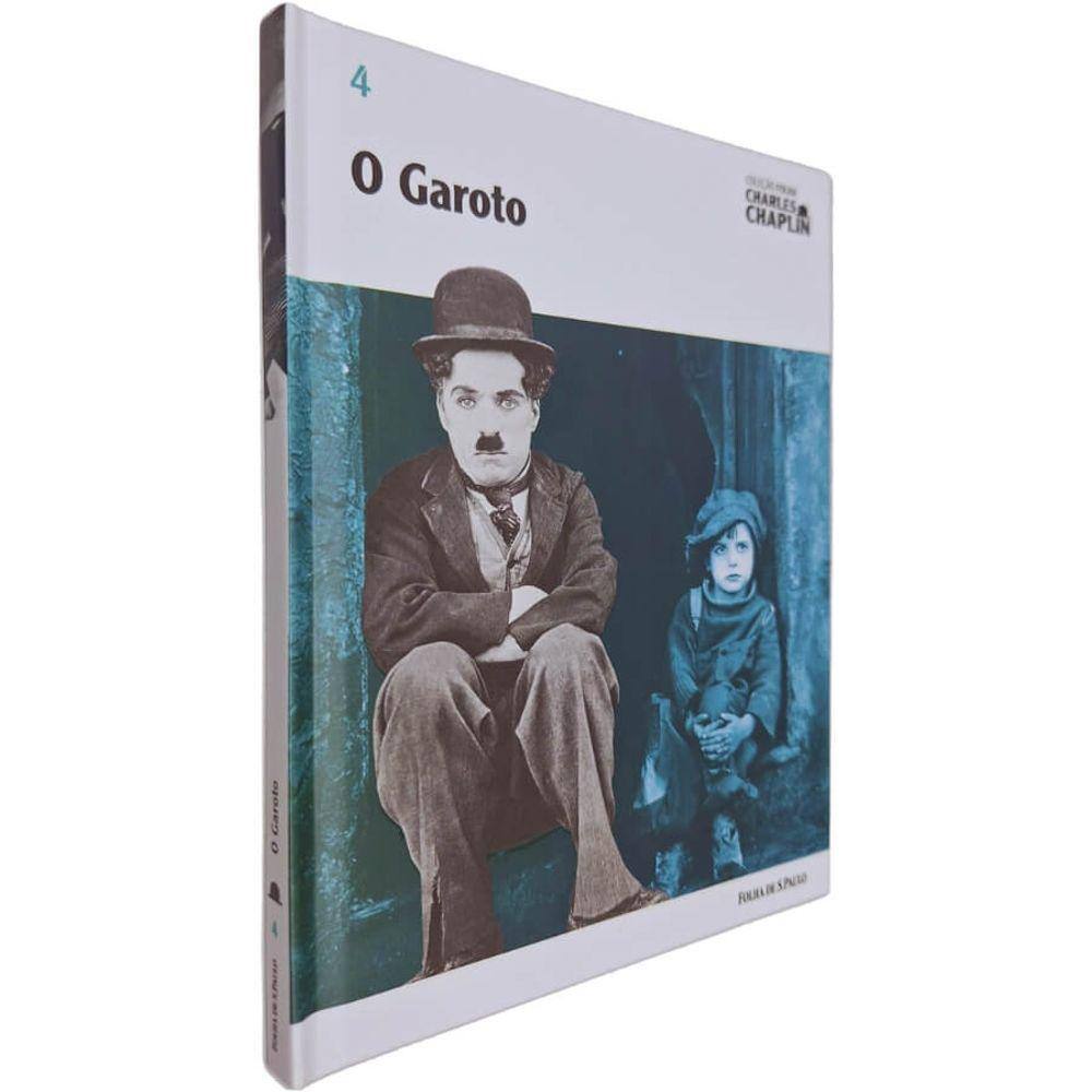 Livro/DVD Coleção Folha Charles Chaplin Vol. 4 O Garoto
