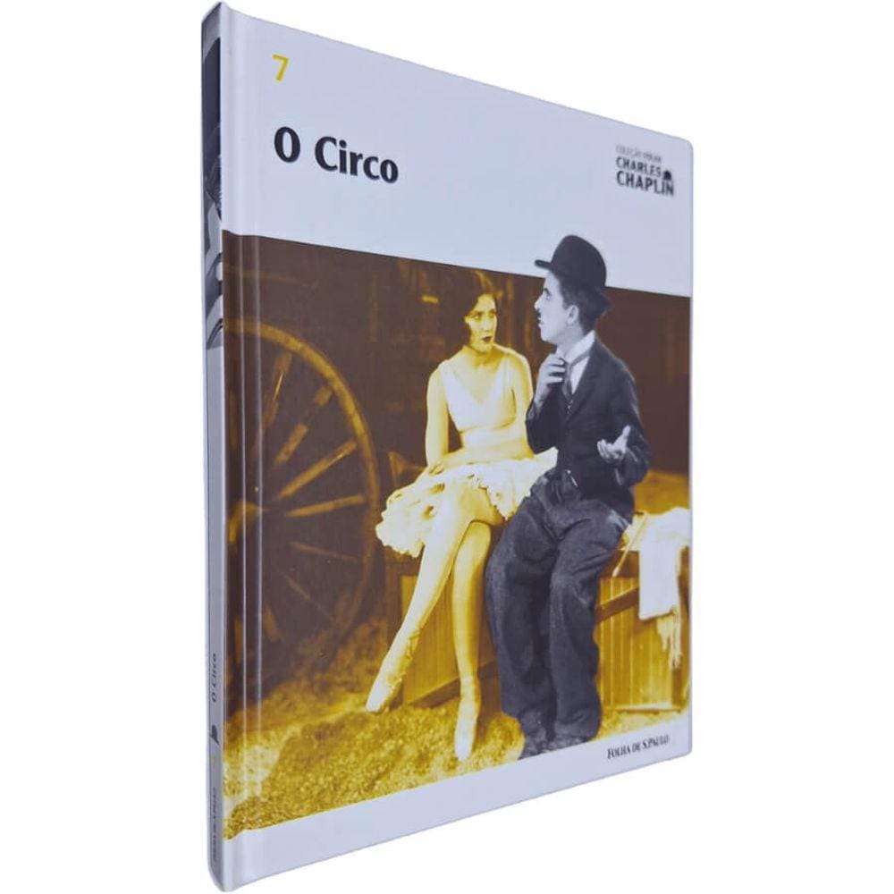 Livro/DVD Coleção Folha Charles Chaplin Vol. 7 O Circo