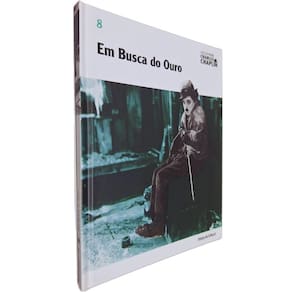 Livro/DVD Coleção Folha Charles Chaplin Vol. 8 Em Busca do Ouro
