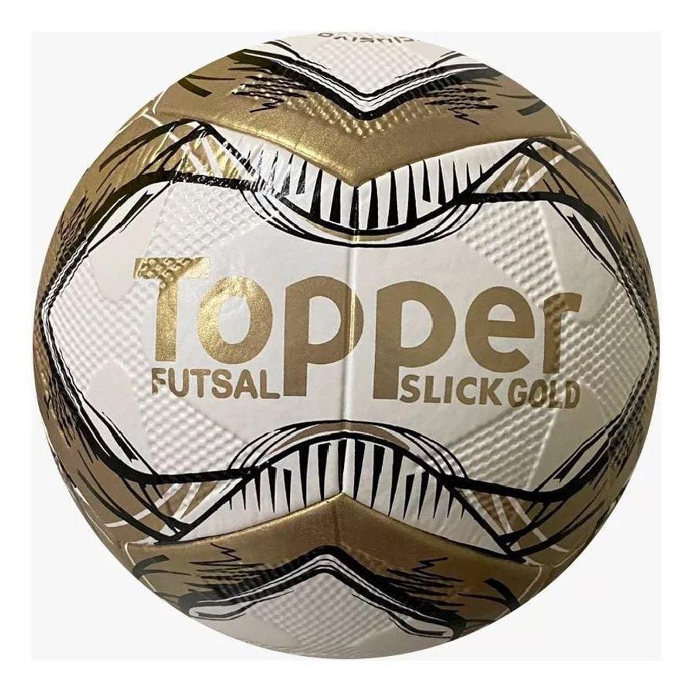 Bola Topper Futsal Gold Premium 2023 Lançamento