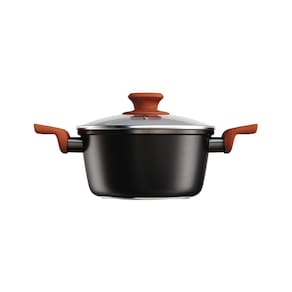 Panela Caçarola Antiaderente Com Indução 20 Cm Euro Home