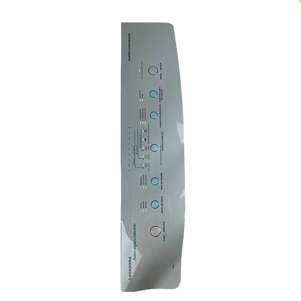 Adesivo Painel Decorativo Lavadoras Brastemp Bwq22b Bwq22c