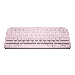 Teclado Logitech MX KEYS Mini Rosa Padrão US 920-010507