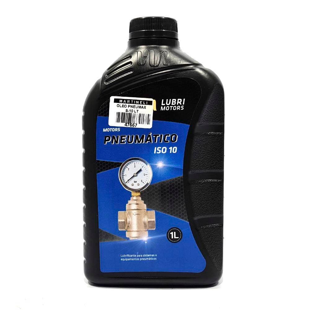 Óleo Lubrificante Pneumático de Base Mineral para uso Industrial ISO 10 - Lubri Motors 20928