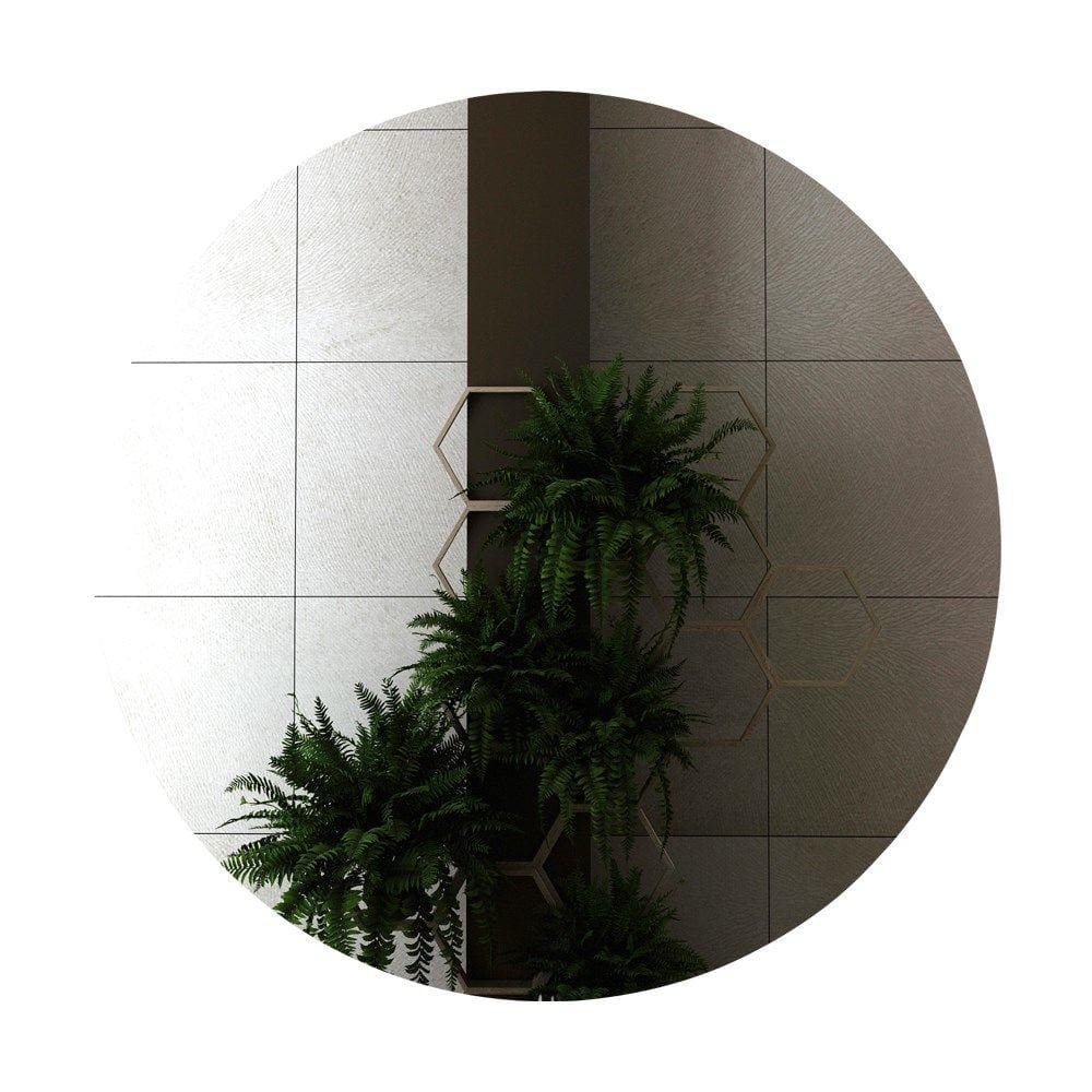 Espelho Redondo 60 cm BN3640 Metalizado Tecno Mobili