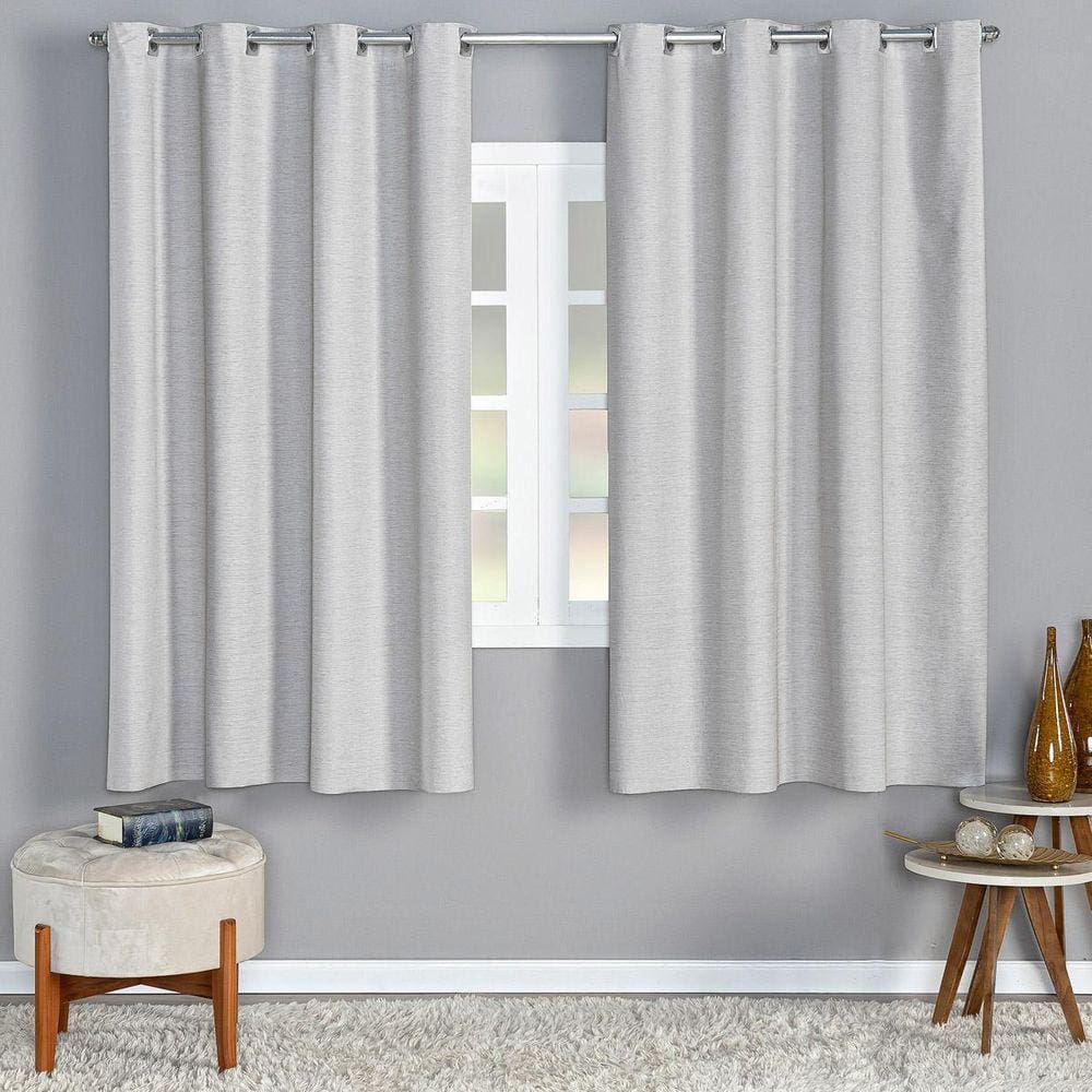 Cortina Melk 4,00M X 2,50M Blackout 100% Gelo Sala Quarto