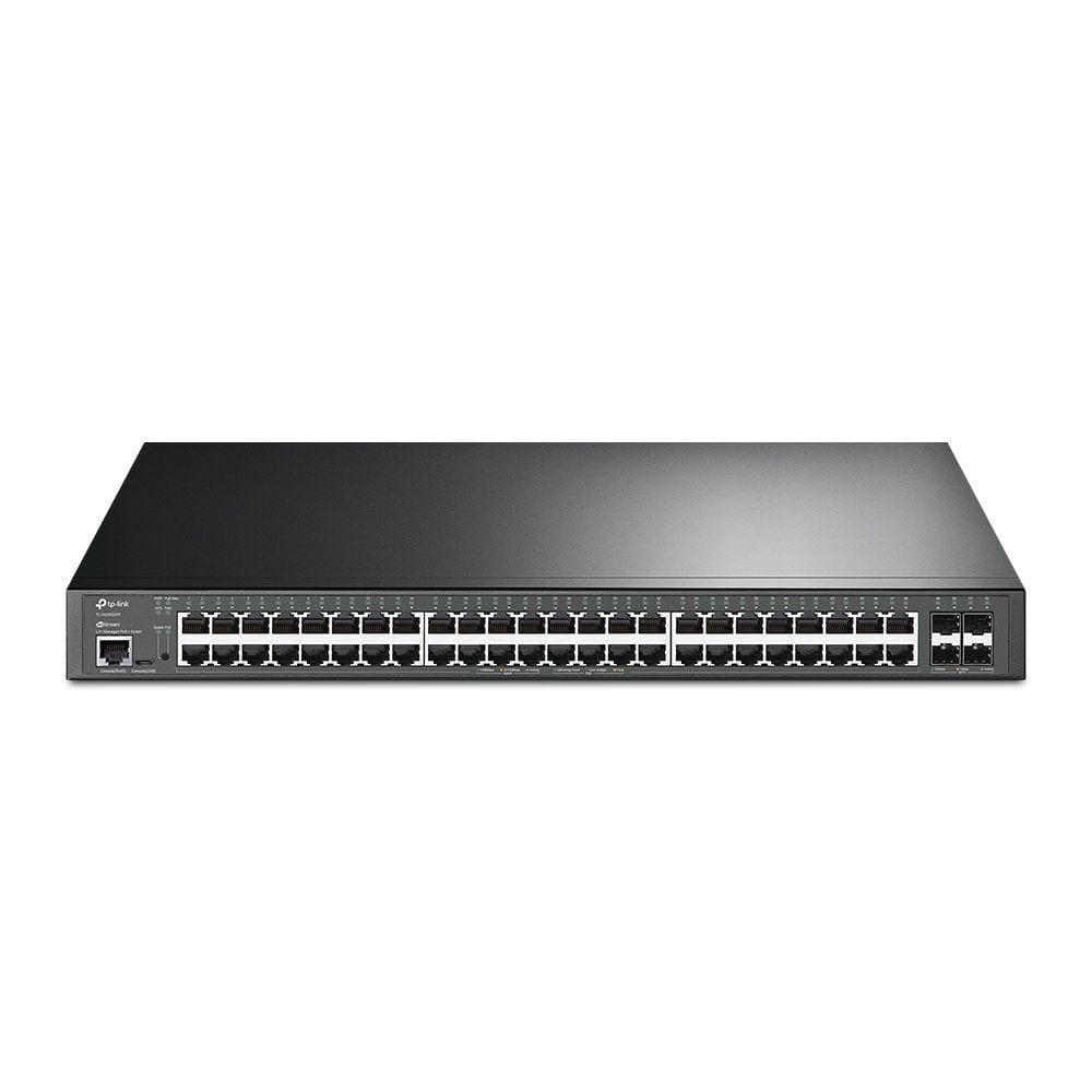 Switch Gerenciavel Jetstream C/ 48 Portas Gigabit 10/100/1000 Poe+ e 4 SLOTS SFP+ 10GETL-SG3452XP SMB