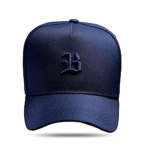 Boné Blck Brasil Snapback Aba Curva Logo B Básico Bordado