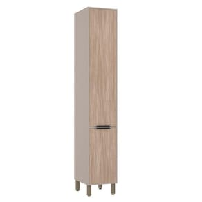 Paneleiro Simples 40cm 2 Portas Stylo Luciane Móveis Cinammon-cumaru