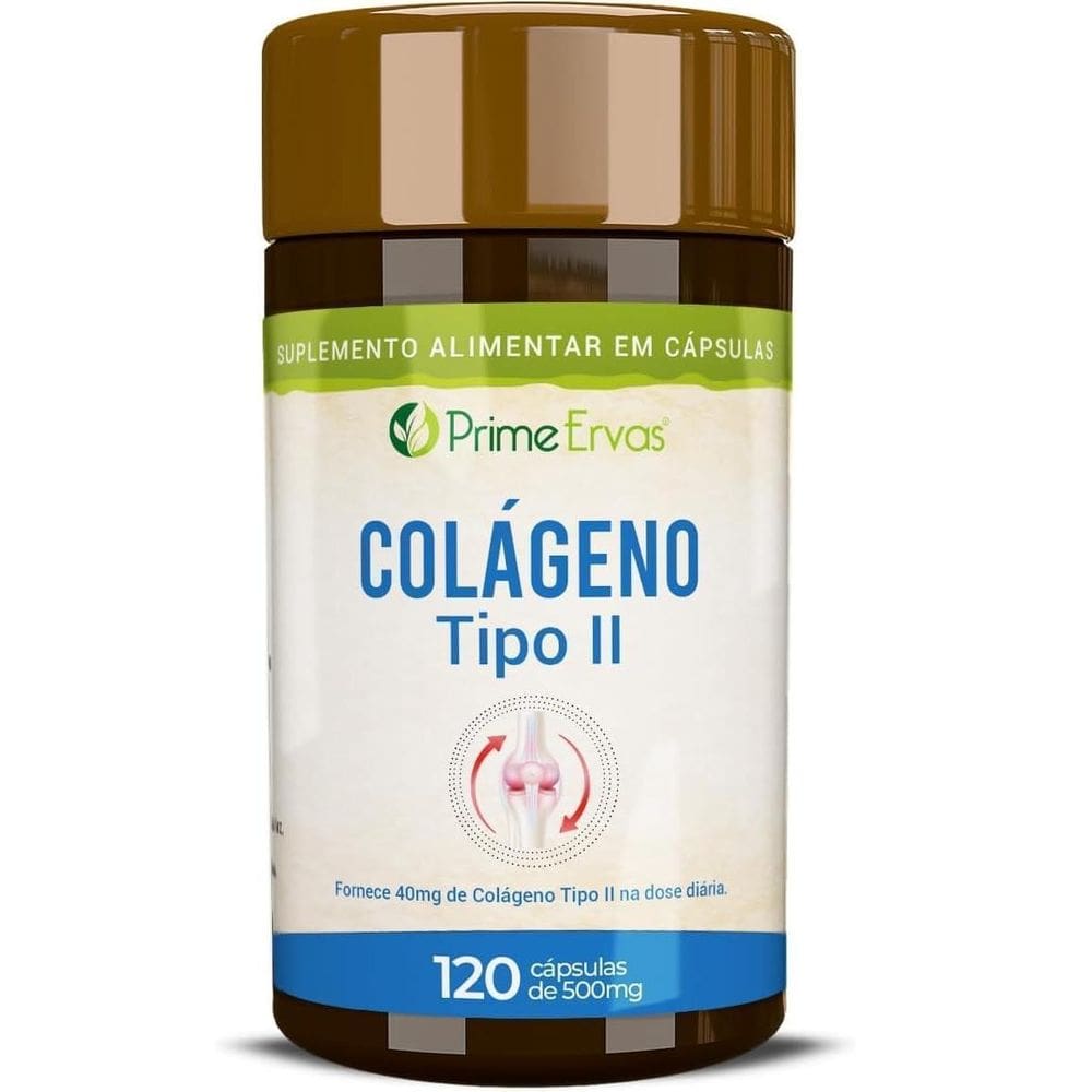 Colágeno Tipo 2 120 Cáps. Prime Ervas