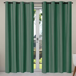 Cortina Blackout 100% Pvc 2,80M X 2,30M Verde Corta Luz