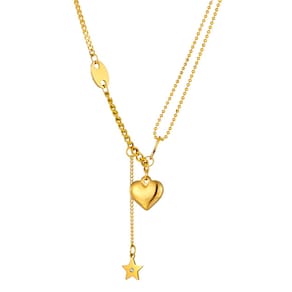 Colar Feminino Coração Kadence Banho Ouro Caixinha Presente