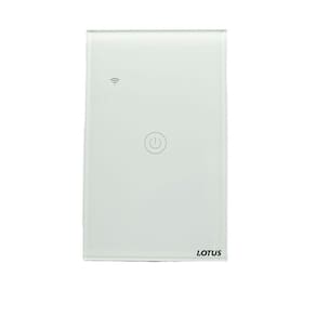 Interruptor Inteligente 1 Botão Wifi 4X2 - Branco 50/1