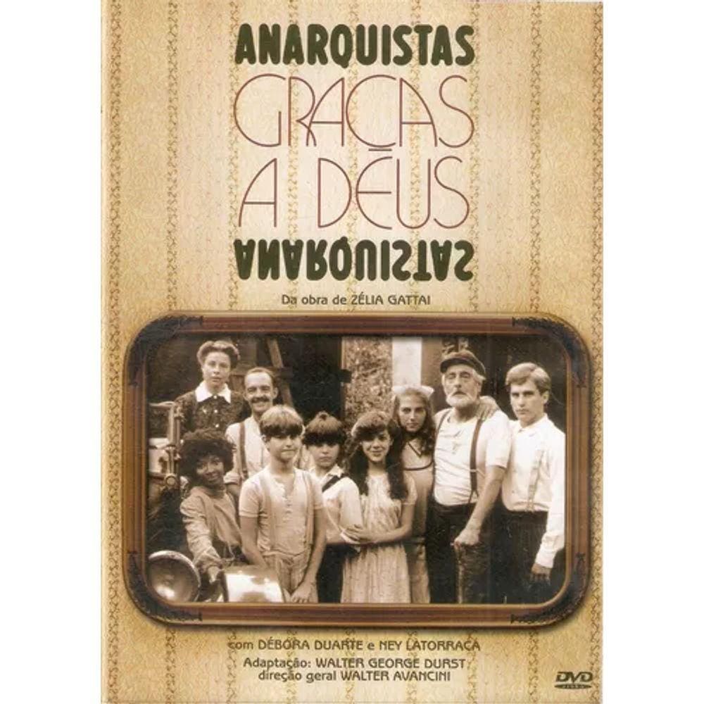 Dvd Duplo Anarquistas - Graças A Deus