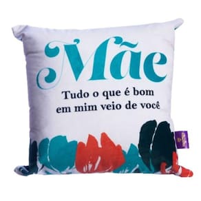 Almofada Dia Das Mães Mãe Pintura 10065167 40x40cm ZonaCriativa