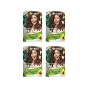 Coloraçao Nutrisse 52 Marrom Ivete Cast Cl Iriz Acaju-Kit4Un