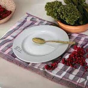 Prato Sobremesa Ceramica Manhatan Branco 19Cm 9505009