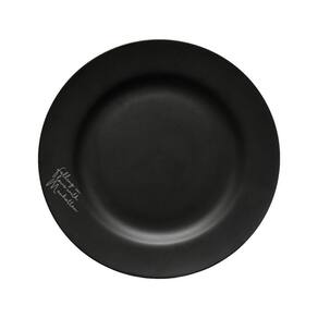 Prato Sobremesa Ceramica Manhatan Preto 19Cm 9505009