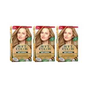 Coloraçao Soft Color 80 Louro Claro-Kit C/3Un