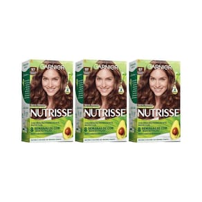 Coloraçao Nutrisse 57 Castanho Claro Dourado Acaju-Kit C/3Un