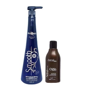 Kellan Smooth Ativo 2 Profissional 1L + Shampoo