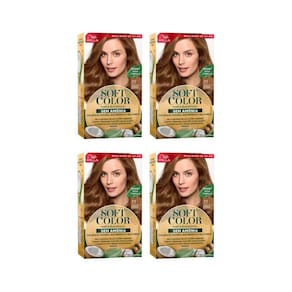 Coloraçao Soft Color 77 Marrom Dourado-Kit C/4Un