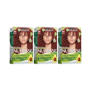 Coloraçao Nutrisse 666 Louro Escuro Verm Muito Int-Kit C/3Un