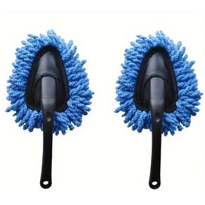 Escova de limpeza de nanofibra para limpador de poeira de carro, 2 unidades
